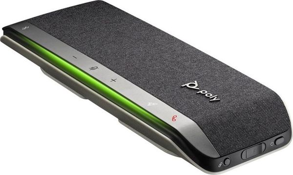 Σετ ανοιχτής ακρόασης Poly Sync 40+ MS Μαύρο-ασημί (218764-01)