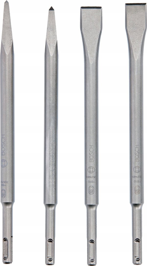 Bosch Σετ Καλεμιών SDS-plus, 4 Τεμάχια, Standard, 250mm