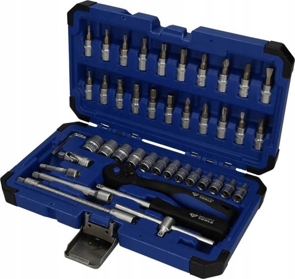 Σετ εργαλείων KS Tools Σετ καρυδάκια 1/4", 46 τεμ., Brilliant Tools