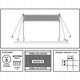 Σετ Βόλεϊ Deluxe 570x55x230cm 5 σε 1 Enero
