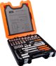 Σετ Εργαλείων Bahco S103, 103 Τεμάχια με Καρυδάκια 1/4" & 1/2" και Συνδυαστικά Κλειδιά από Κράμα Χάλυβα σε Θήκη HDPE