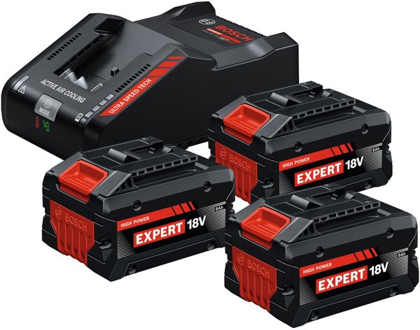 Zestaw startowy 3x EXBA18V-80 + EXAL18V-