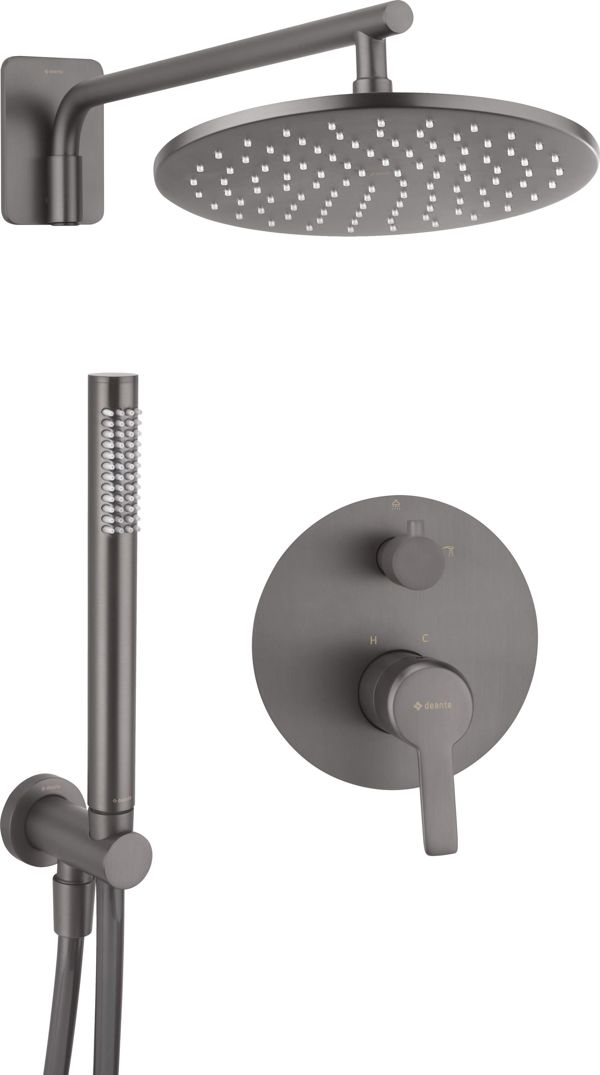 Deante Arnika Titanium Κρυφό Σετ Ντους 8441956 - Εντοιχισμένο Σύστημα Μπάνιου