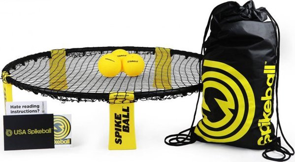 Spikeball Standard Combo Σετ Παιχνιδιού, Μαύρο/Κίτρινο