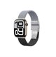 Σετ 2 λουριών Amazingthing Blend Band για Apple Watch 45/46/49 mm γκρι-μαύρο / γκρι