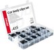 Zestaw spinek i kolkow samochodowych duzy 415szt. amio-04738