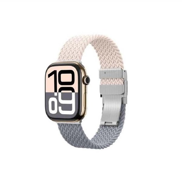 Σετ 2 λουρίδων AMAZINGTHING Blend Band για Apple Watch 45/46/49 mm ροζ-γκρι / ροζ