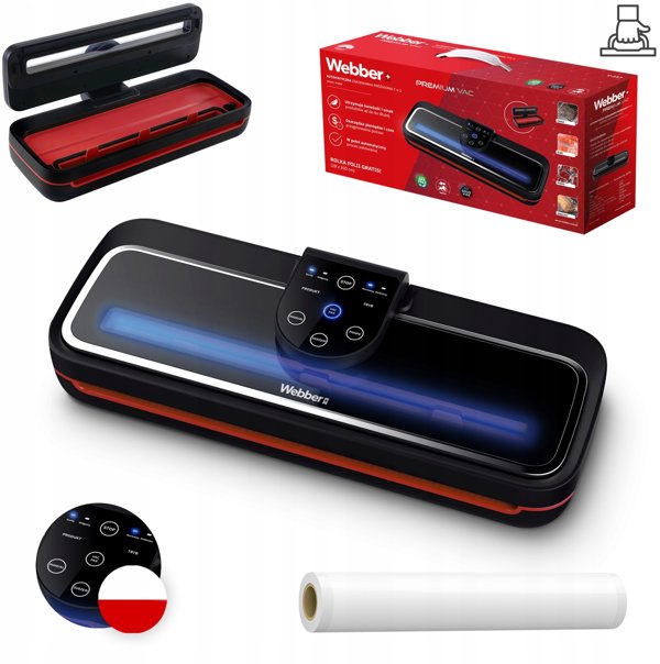 zgrzewarka prozniowa do folii pakowarka zywnosci Webber V217 automatyczna