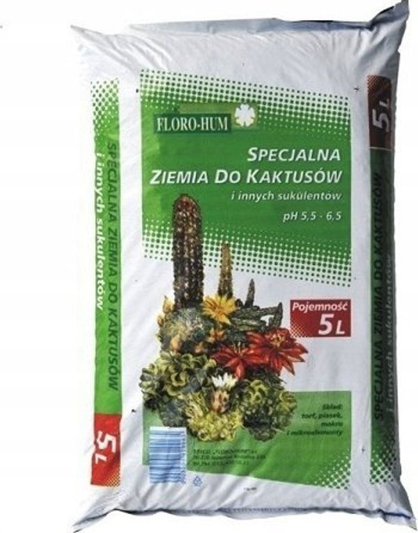 ZIEMIA - DO KAKTUSÃW - 5 L.