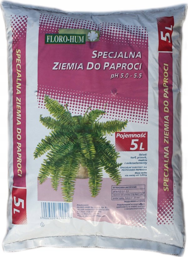 ZIEMIA - DO KAKTUSÃW - 5 L.