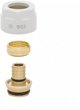 Σύνδεσμος PEX 16x2 - 3/4" Λευκός, 2 Τεμάχια, NoName