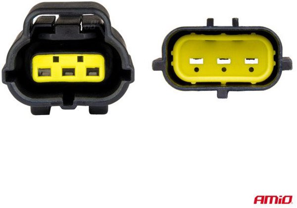 Αδιάβροχο Ηλεκτρικό Σύνδεσμο σετ 3 PIN 2.2mm AMIO-04347