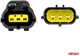 Αδιάβροχο Ηλεκτρικό Σύνδεσμο σετ 3 PIN 2.2mm AMIO-04347