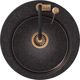 Steiner ART JAMES 210 Πολύγρανση Νεροχύτης (Ø51x20) Steingran Art Copper Black Pearl με χειροκίνητο σιφόνι, βρύση Maggie PVD και δοχείο - μαύρο οπάλιο με χαλκό