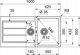 Νεροχύτης Franke S2D 651-100 Γρανίτης 143.0618.681 Πέτρινο Γκρι