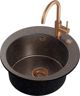 Νεροχύτης Steiner ART JAMES 210 (Ø51x20) Steingran Art Copper Black Pearl