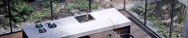 Νεροχύτης GraniteQ Ready-Smart 1-Θέσεων Γρανιτένιος 62x44x17.5cm με Μπαταρία, Ντουζάκι και Σιφόν - Very Black
