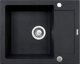 Zlewozmywak Pyramis Zestaw Pyramis MIDO 62x50 1B1D+bateria IDEA BE