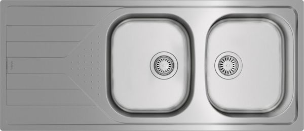 Νεροχύτης Teka Universe 80 T-XP 2B 1D, γυαλισμένο ατσάλι (115170001) 8618008 8434778015133