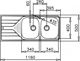 Νεροχύτης Teka Universe 80 T-XP 2B 1D, γυαλισμένο ατσάλι (115170001) 8618008 8434778015133