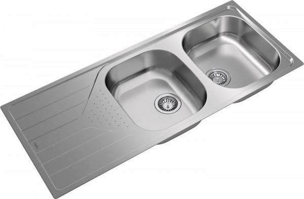 Νεροχύτης Teka Universe 80 T-XP 2B 1D, γυαλισμένο ατσάλι (115170001) 8618008 8434778015133