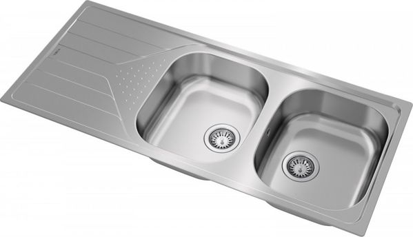 Νεροχύτης Teka Universe 80 T-XP 2B 1D, γυαλισμένο ατσάλι (115170001) 8618008 8434778015133