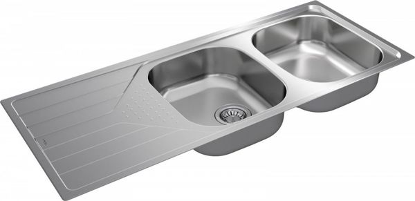 Νεροχύτης Teka Universe 80 T-XP 2B 1D, γυαλισμένο ατσάλι (115170001) 8618008 8434778015133