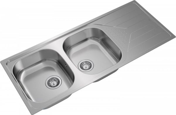 Νεροχύτης Teka Universe 80 T-XP 2B 1D, γυαλισμένο ατσάλι (115170001) 8618008 8434778015133