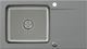 Νεροχύτης Γρανιτένιος Steiner Edward 111 Fusion Γκρι 780x440mm με Μπαταρία και Σιφόνι