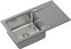 Νεροχύτης Γρανιτένιος Steiner Edward 111 Fusion Γκρι 780x440mm με Μπαταρία και Σιφόνι