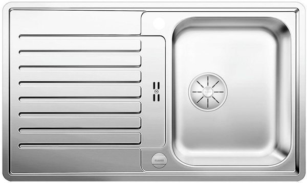 Blanco Classic Pro 45 S-IF Νεροχύτης Κουζίνας, Ανοξείδωτος, Πολέ, Αναστρέψιμος, με Αυτόματη Βαλβίδα InFino