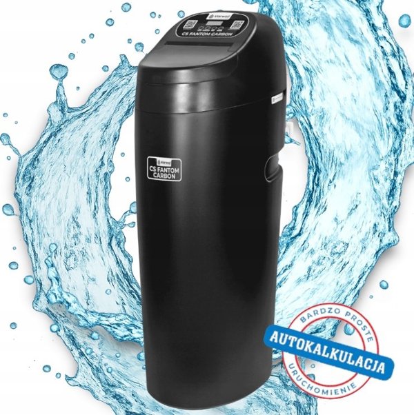 Συσκευή αποσκλήρυνσης CS FANTOM CARBON - πολυλειτουργική με κάρβουνο 1,7 m3/h (25 ρητίνη + 6 κάρβουνα + KDF)