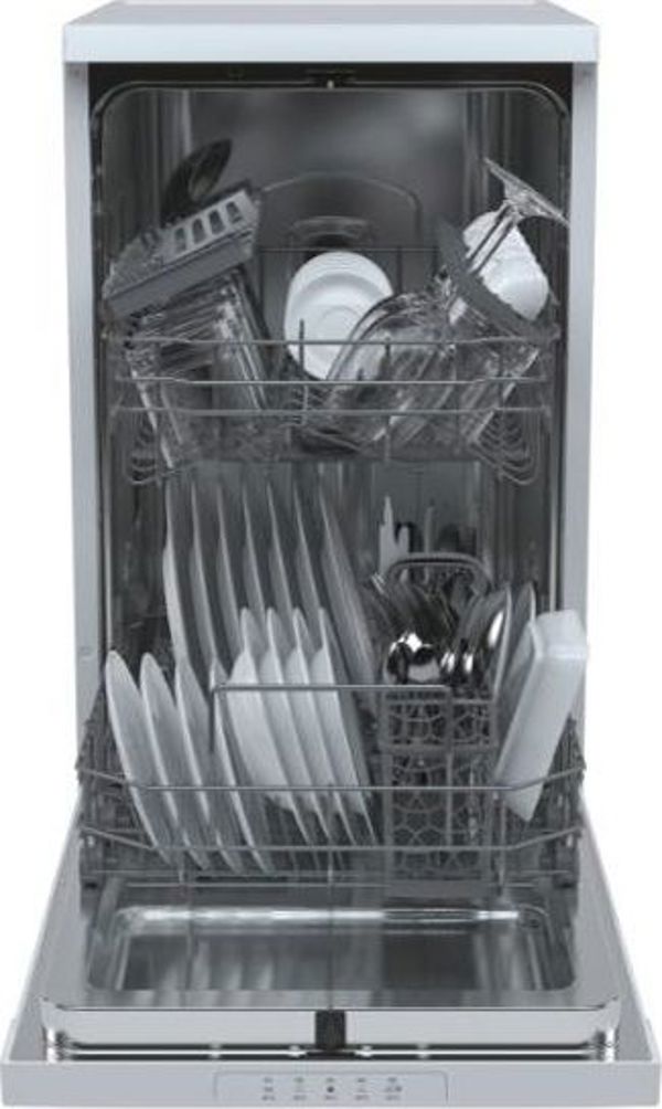 Πλυντήριο Πιάτων Candy Brava CDPH 2L1049W Ελεύθερο 10 Σερβίτσια, Λευκό, 45cm
