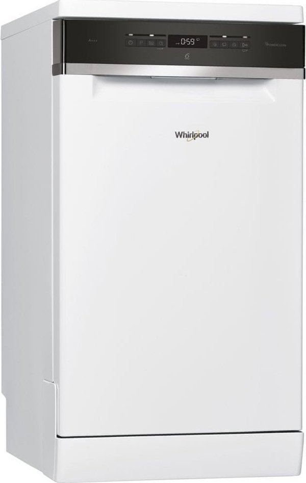 Whirlpool WSFO 3O34 PF Πλυντήριο Πιάτων 45cm 10 Σερβίτσια με Τεχνολογία 6th Sense Inox