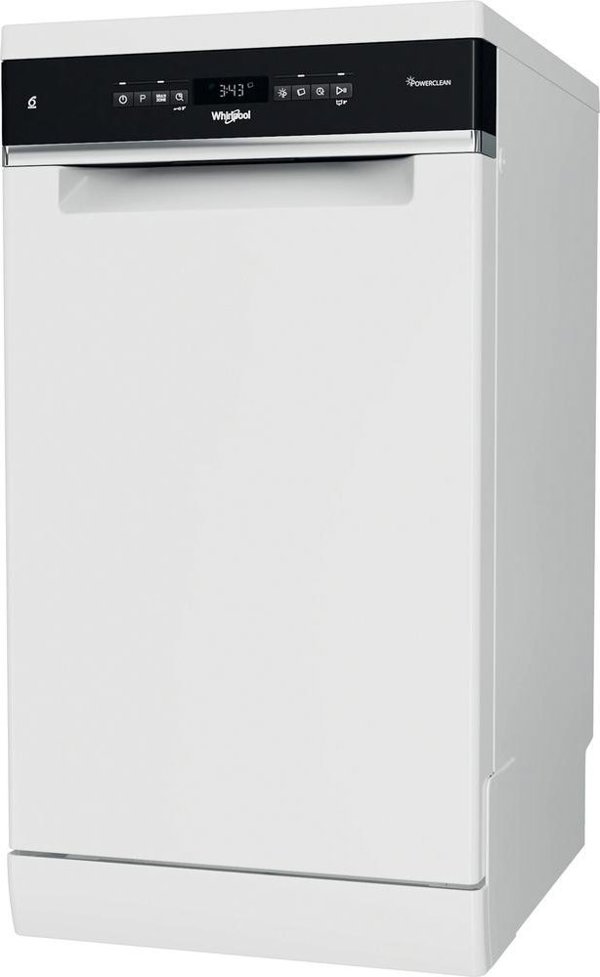 Whirlpool WSFO 3O34 PF Πλυντήριο Πιάτων 45cm 10 Σερβίτσια με Τεχνολογία 6th Sense Inox
