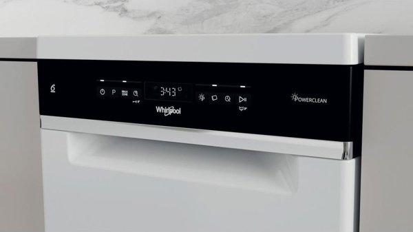 Whirlpool WSFO 3O34 PF Πλυντήριο Πιάτων 45cm 10 Σερβίτσια με Τεχνολογία 6th Sense Inox