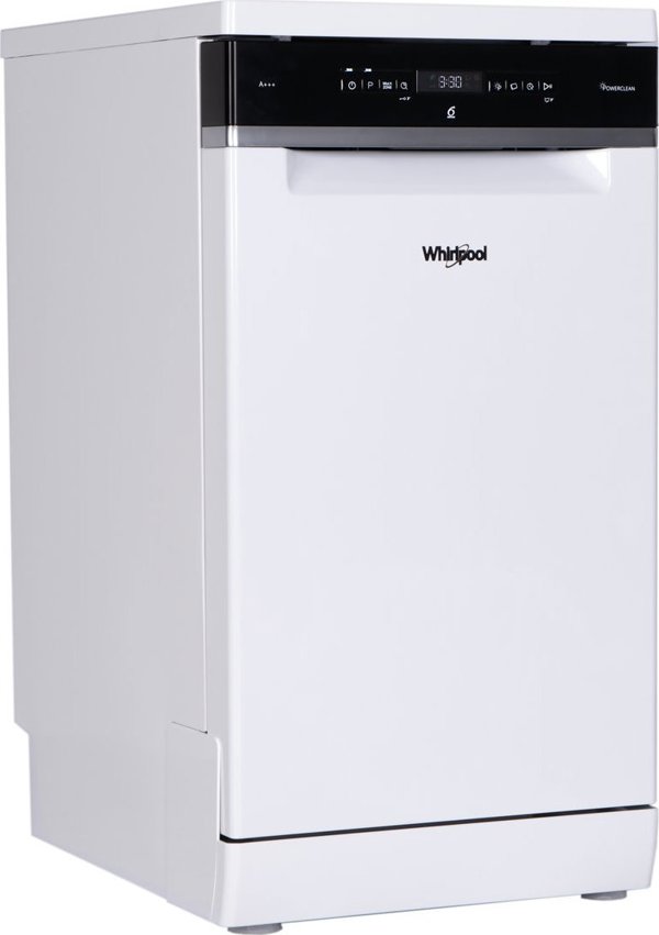 Whirlpool WSFO 3O34 PF Πλυντήριο Πιάτων 45cm 10 Σερβίτσια με Τεχνολογία 6th Sense Inox