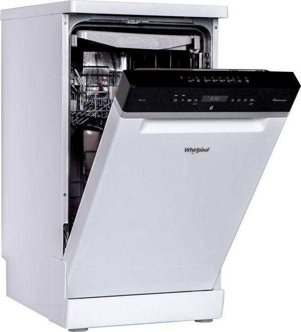 Whirlpool WSFO 3O34 PF Πλυντήριο Πιάτων 45cm 10 Σερβίτσια με Τεχνολογία 6th Sense Inox