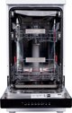 Whirlpool WSFO 3O34 PF Πλυντήριο Πιάτων 45cm 10 Σερβίτσια με Τεχνολογία 6th Sense Inox