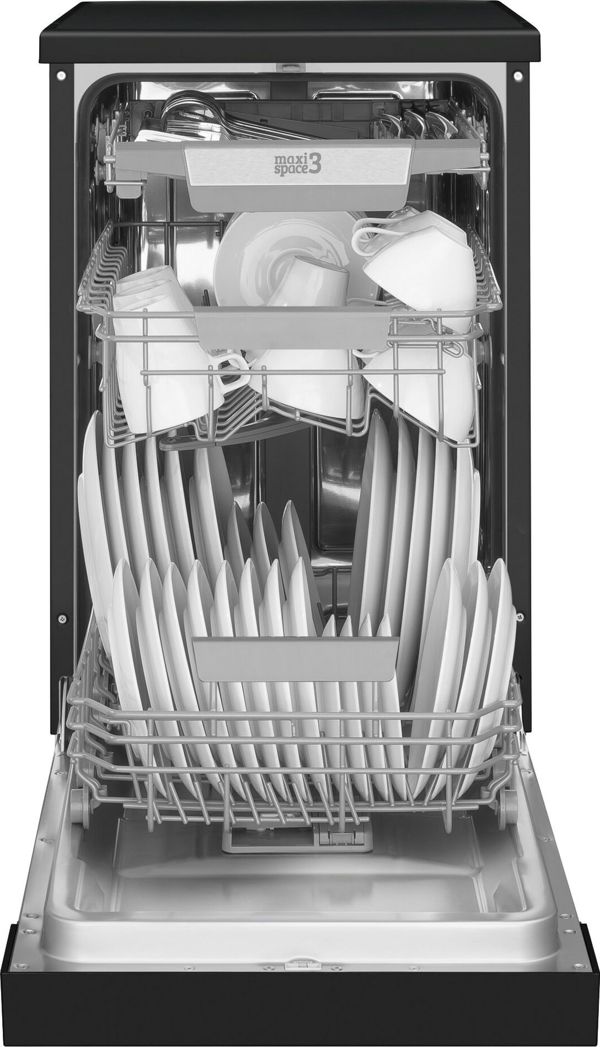 Amica Πλυντήριο Πιάτων DFM46C8EOiBH, 45cm, SilentDrive 3.0, OpenDry & SteamPower