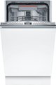 Bosch SPV4EMX25E Εντοιχιζόμενο Πλυντήριο Πιάτων 45cm, 10 Σερβίτσια, Home Connect
