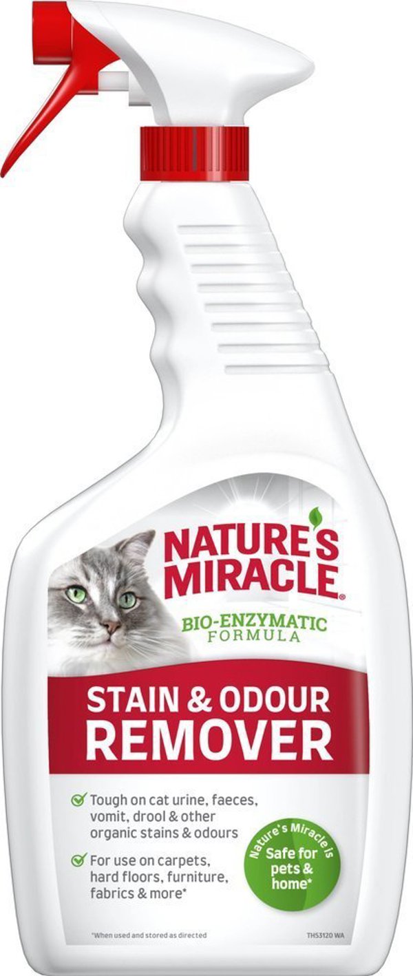 Zolux Nature's Miracle Stain & Odour Remover - Βιοενζυματικό Καθαριστικό Λεκέδων & Οσμών για Γάτες 709ml