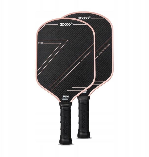 Zoodo Σετ Pickleball P5 Ροζ - Πλήρες Σετ Ρακέτες και Μπάλες