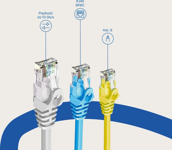 ZOY Καλώδιο Δικτύου Ethernet Cat. 6 UTP CCA, 2m, Μαύρο