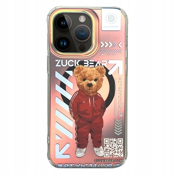 Θήκη ZUCK BEAR NEW YORK NEVER SLEEPS MAG συμβατή με MagSafe για IPHONE 15 Pro Max brooklyn baller