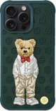 Zuck Bear Θήκη για iPhone 16 Paris Gentleman με Σχέδιο Παπιγιόν