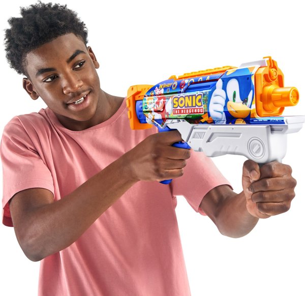 Zuru XSHOT Water Fast-Fill Skins Sonic The Hedgehog Hyperload Water Blaster