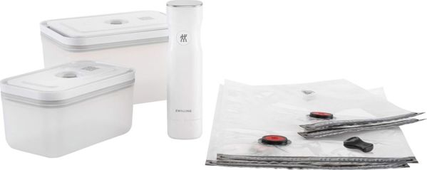 Zwilling Fresh & Save Σετ Εκκίνησης, Πλαστικά Δοχεία Φρεσκάδας, Χωρίς BPA, 1.1L & 2.3L