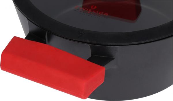 Zwieger Obsidian Κατσαρόλα Μαγειρέματος από Χυτό Αλουμίνιο με Καπάκι, 20 cm, 2l