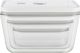 Zwilling Fresh & Save Σετ 3 Γυάλινων Δοχείων Φαγητού με Σύστημα Βαкуum, 0.35l, 0.75l & 1.6l, BPA Free, Διαφανή/Λευκά